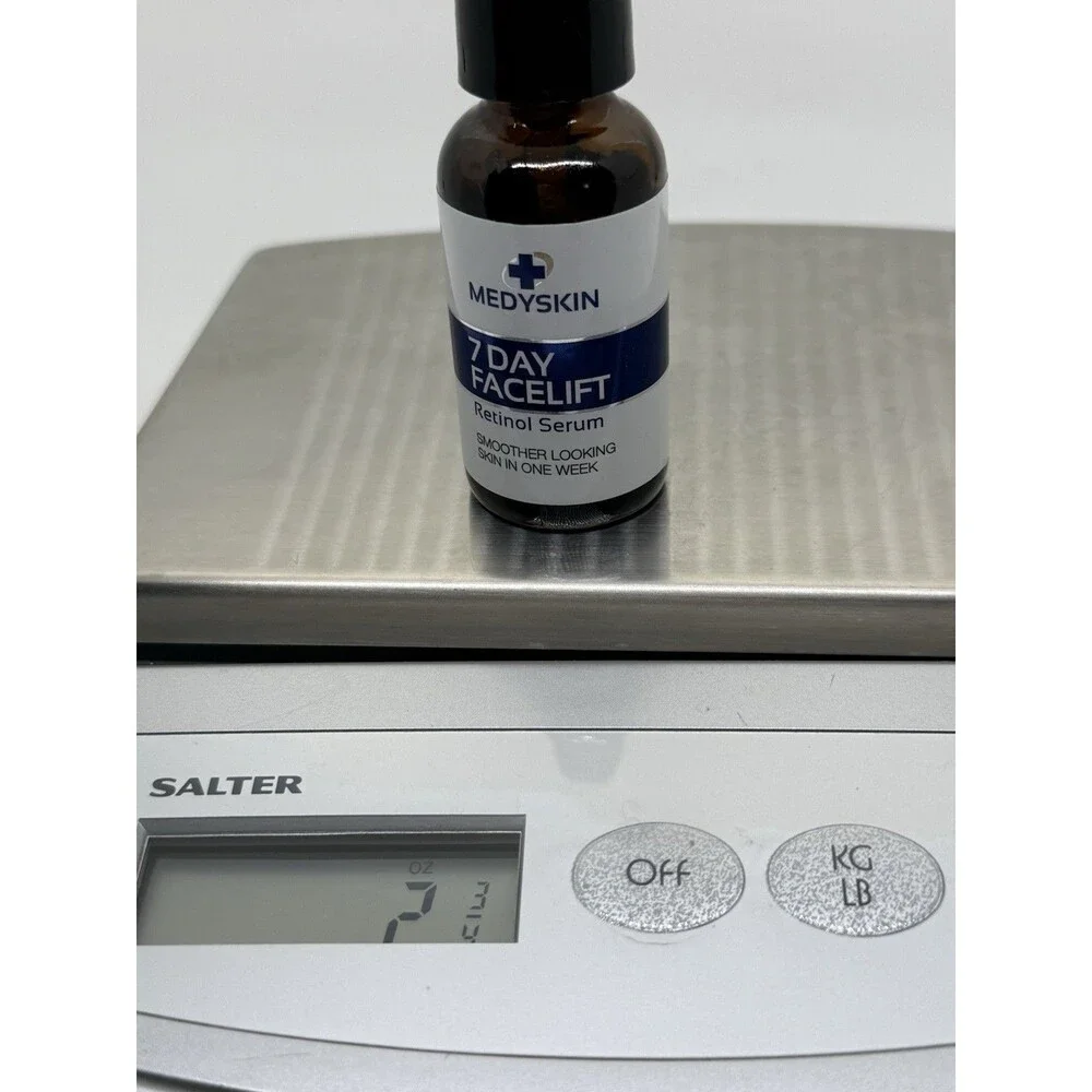 Medyskin 7 Day Facelift Retinol Serum 1 Oz Smoother Looking Skin In One Week New